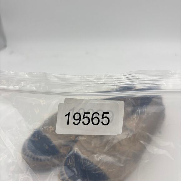 Chanel CC Logo Canvas Black Cap Toe Espadrilles Slip Ons Women's 37 - Picture 14 of 14